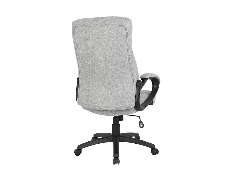 Chaise de bureau Paras Tissu Grise