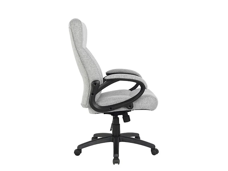 Chaise de bureau Paras Tissu Grise