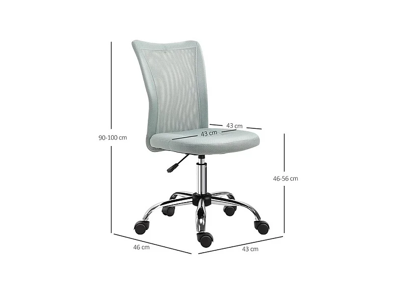 Chaise de bureau LAMB grise