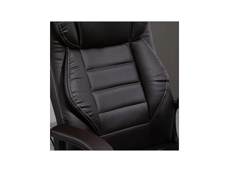 Fauteuil de bureau massant MASON Brun