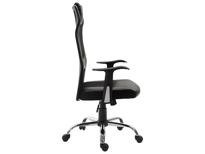 Fauteuil de bureau Tropico ergonomique similicuir Noir