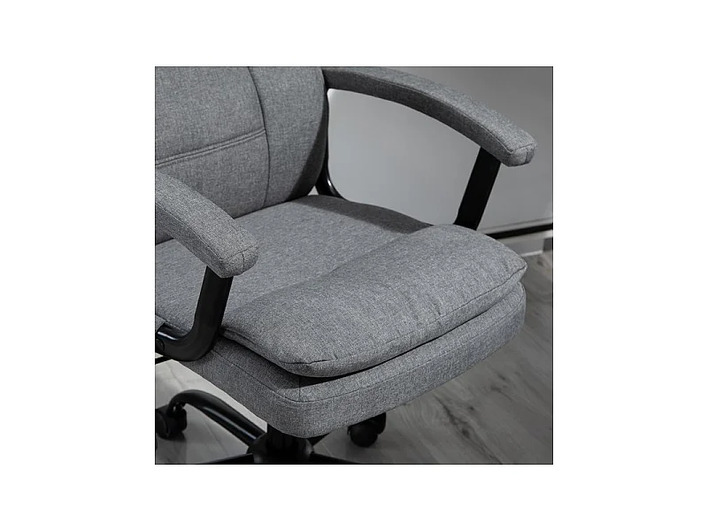 Fauteuil de bureau massant STEVE gris