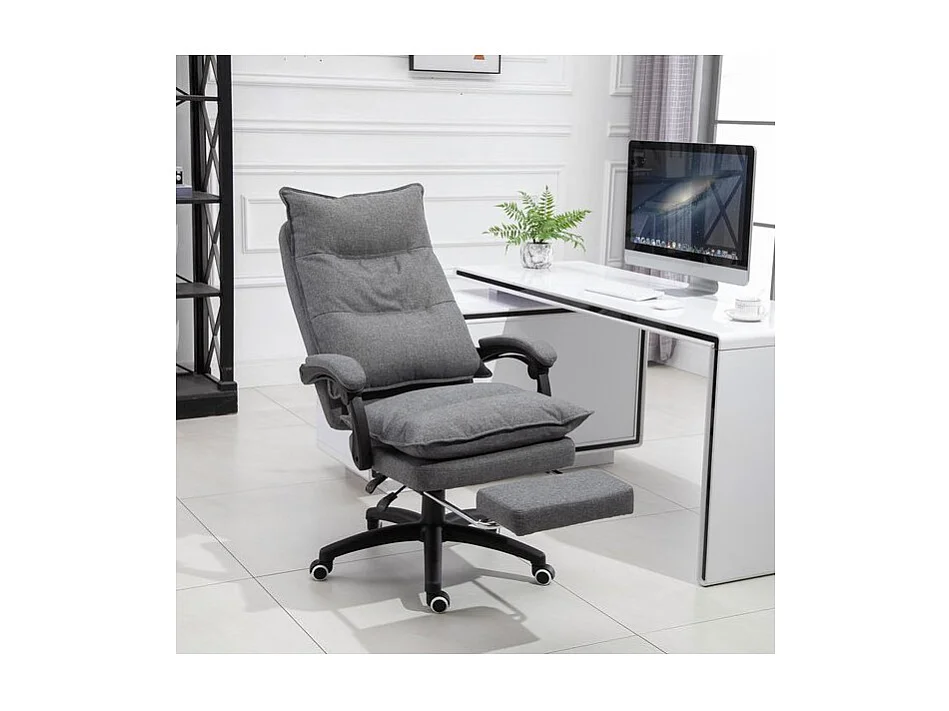 Fauteuil de bureau JONAS gris