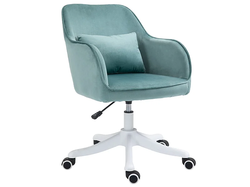 Chaise de bureau massante ILONA vert menthe