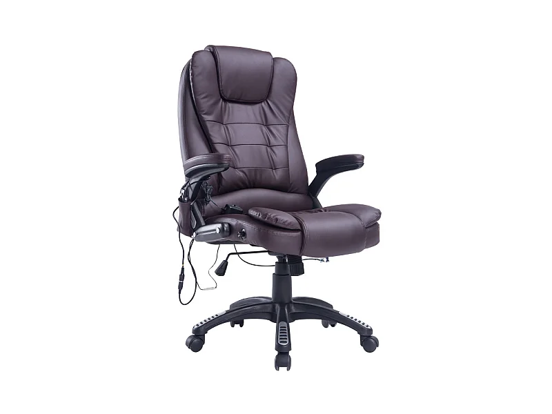 Fauteuil de bureau Massant Baly Marron