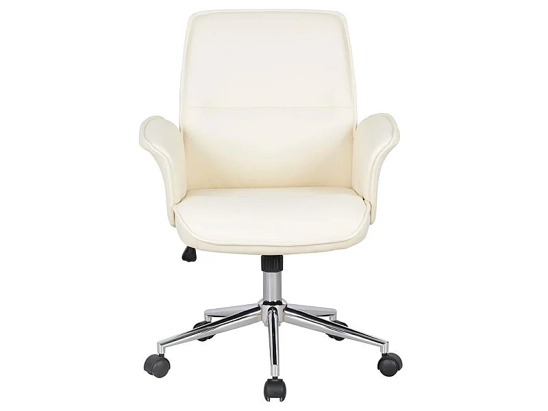 Chaise de bureau Jary Blanc cassé