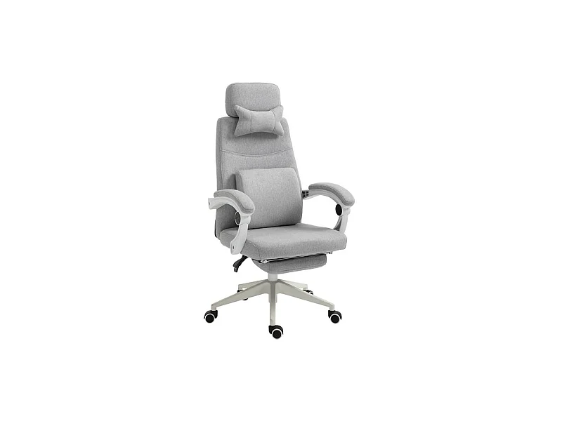 Fauteuil de bureau MANAGER lin gris