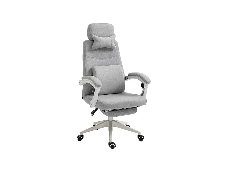 Fauteuil de bureau MANAGER lin gris