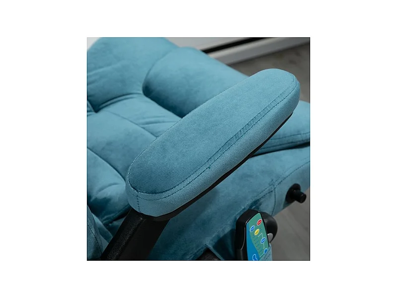 Fauteuil de bureau massant FORD Bleu