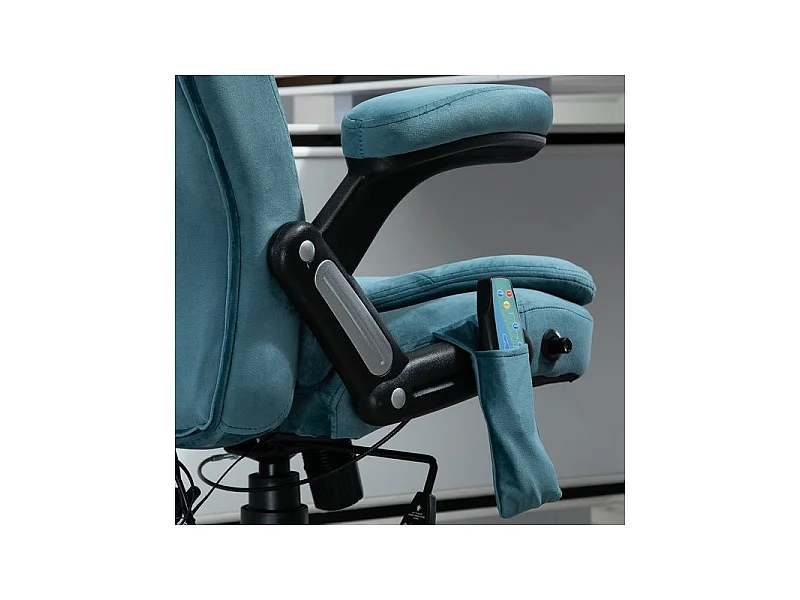 Fauteuil de bureau massant FORD Bleu