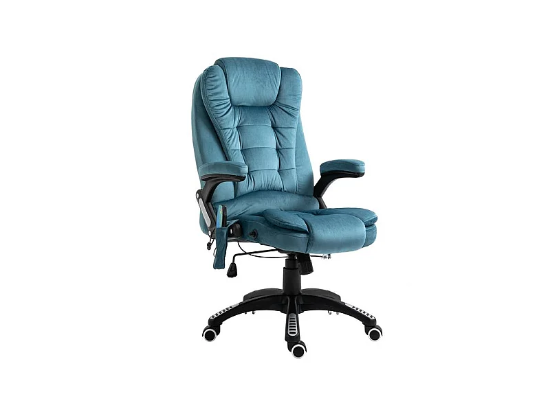 Fauteuil de bureau massant FORD Bleu