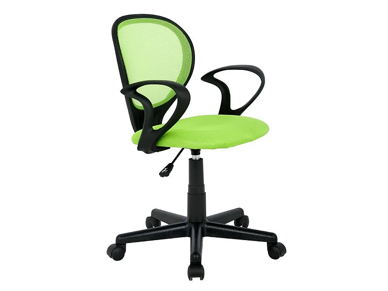 Chaise de bureau Zoe Verte/Noire