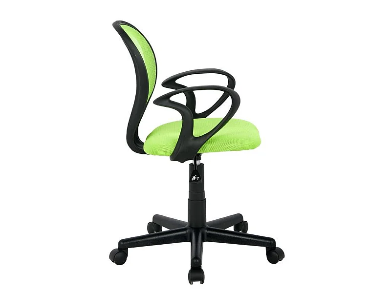 Chaise de bureau Zoe Verte/Noire
