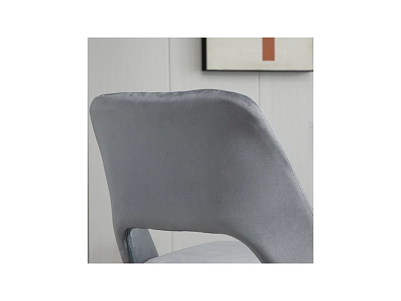 Chaise de bureau design ALICE grise