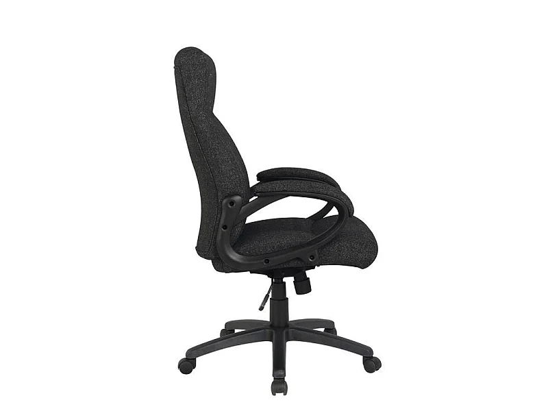 Chaise de bureau Paras Tissu Noire