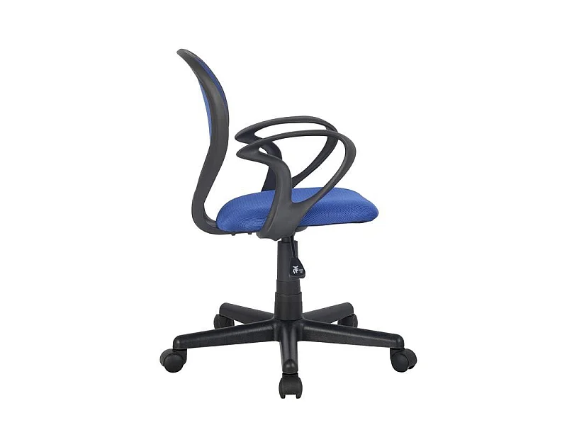 Chaise de bureau Zoe Bleue/Noire