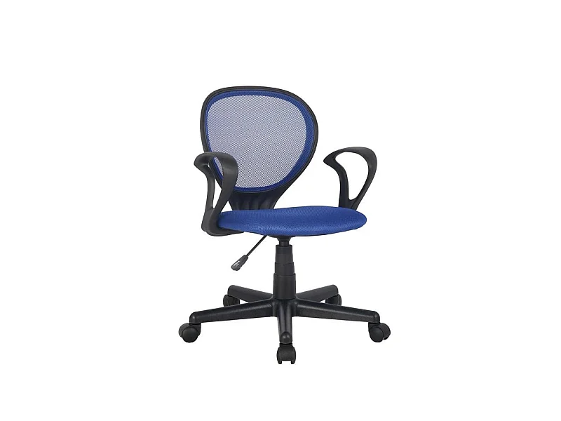 Chaise de bureau Zoe Bleue/Noire