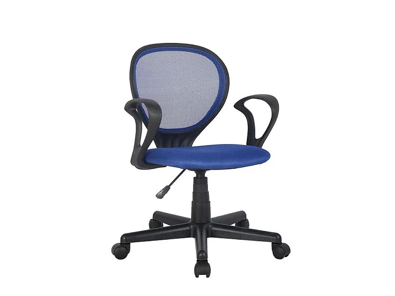 Chaise de bureau Zoe Bleue/Noire