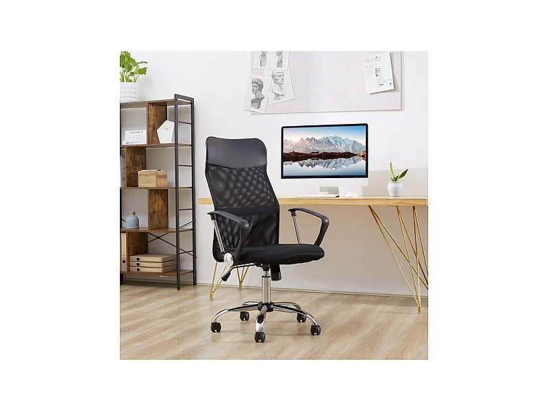 Fauteuil de bureau ergonomique JOHAN Noir