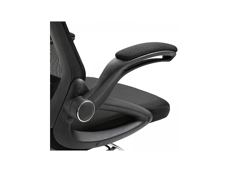 Fauteuil de bureau assise haute Jenny noir