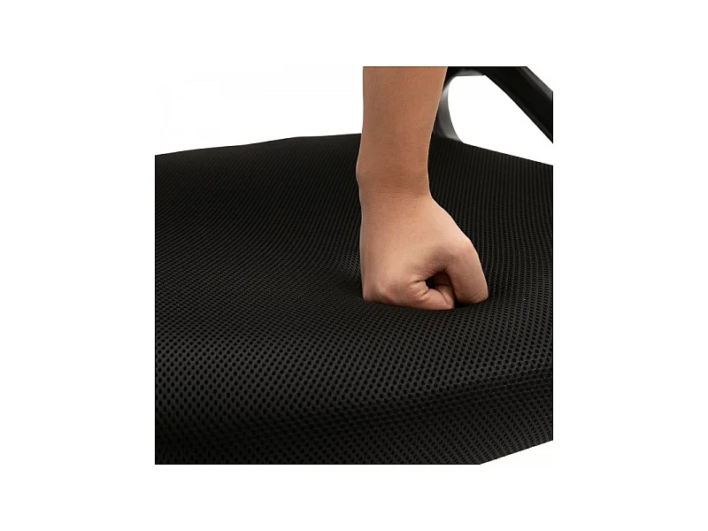 Fauteuil de bureau assise haute Jenny noir