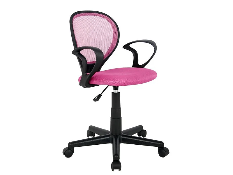 Chaise de bureau Zoe Rose/Noire