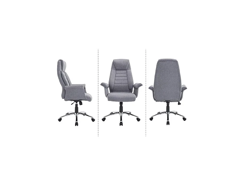 Fauteuil de bureau Greg gris