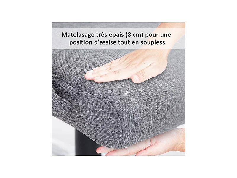 Fauteuil de bureau Greg gris