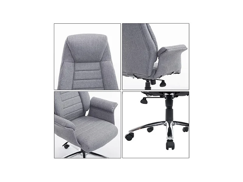 Fauteuil de bureau Greg gris