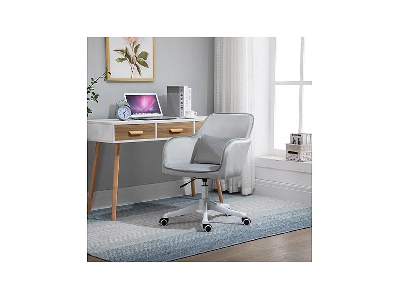 Chaise de bureau FACTORY Gris clair