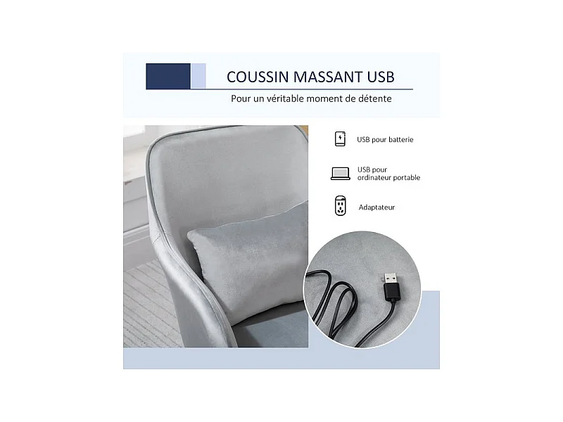 Chaise de bureau FACTORY Gris clair