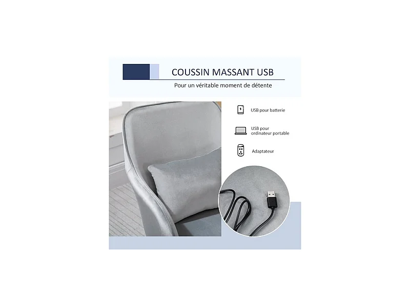 Chaise de bureau FACTORY Gris clair