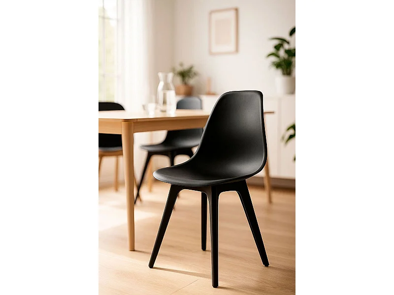 Sillas Comedor - Silla Kelen Suprym - Negro