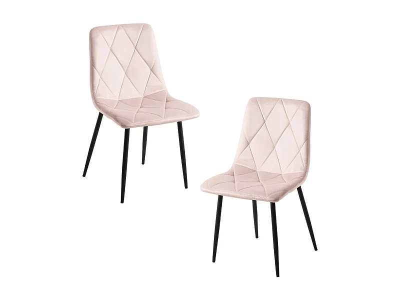Packs Sillas Comedor - Pack 2 Sillas Lyke Terciopelo - Rosa