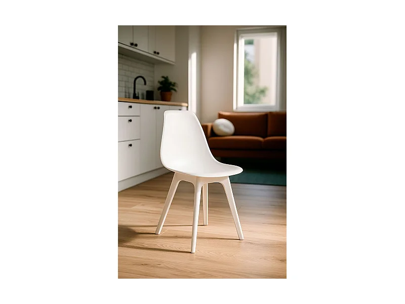 Sillas Comedor - Silla Kelen Suprym - Blanco