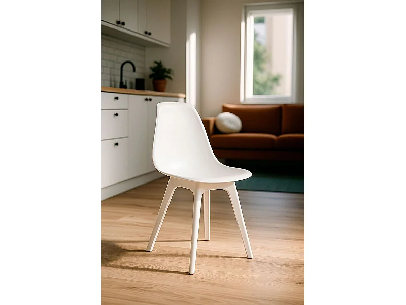 Sillas Comedor - Silla Kelen Suprym - Blanco