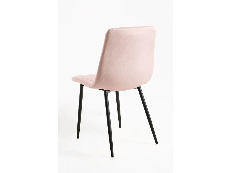 Sillas Comedor - Silla Lyke Terciopelo - Rosa