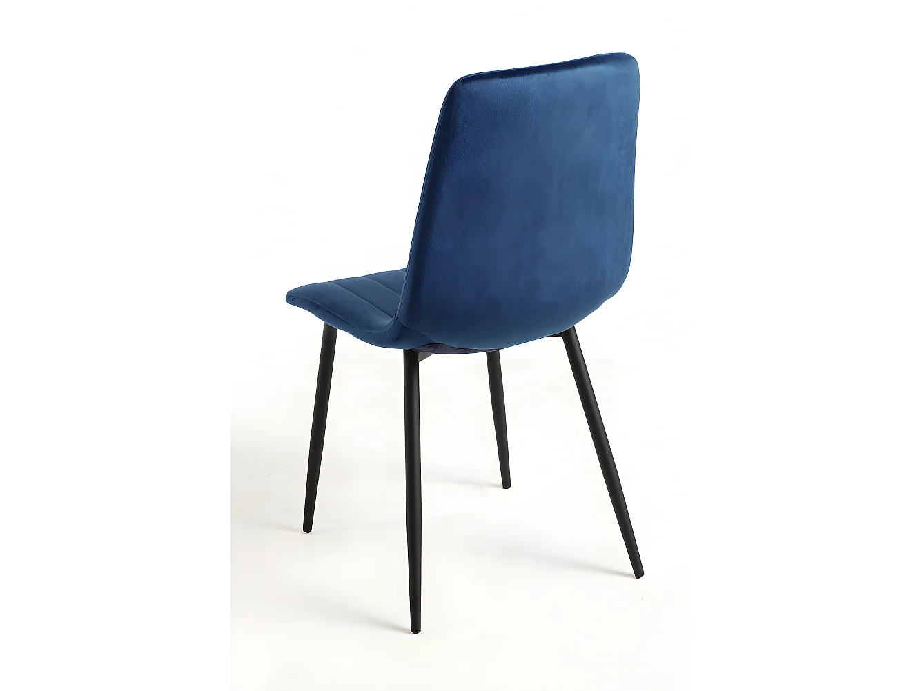 Sillas Comedor - Silla Liny Terciopelo - Azul