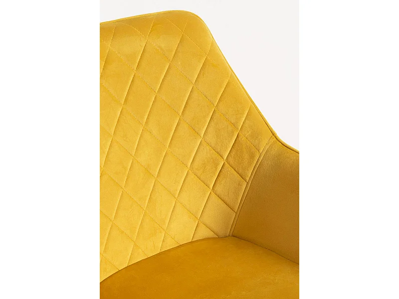 Sillas Comedor - Silla Kres Terciopelo - Amarillo