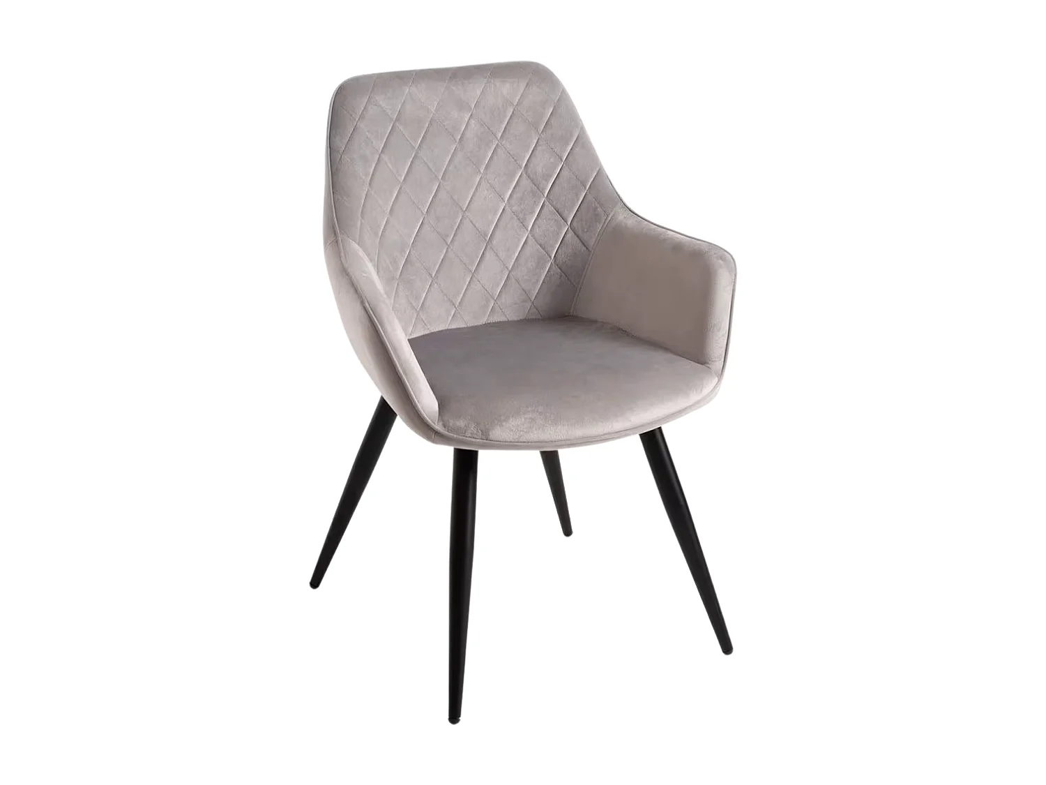 Sillas Comedor - Silla Kres Terciopelo - Gris