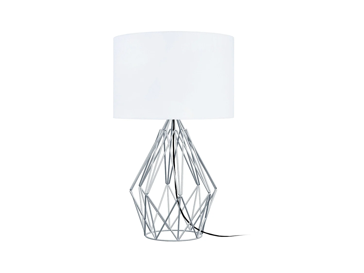 Lámpara de Mesa  TOSEL ,metal,Aluminio ,A41xD25xP25cm