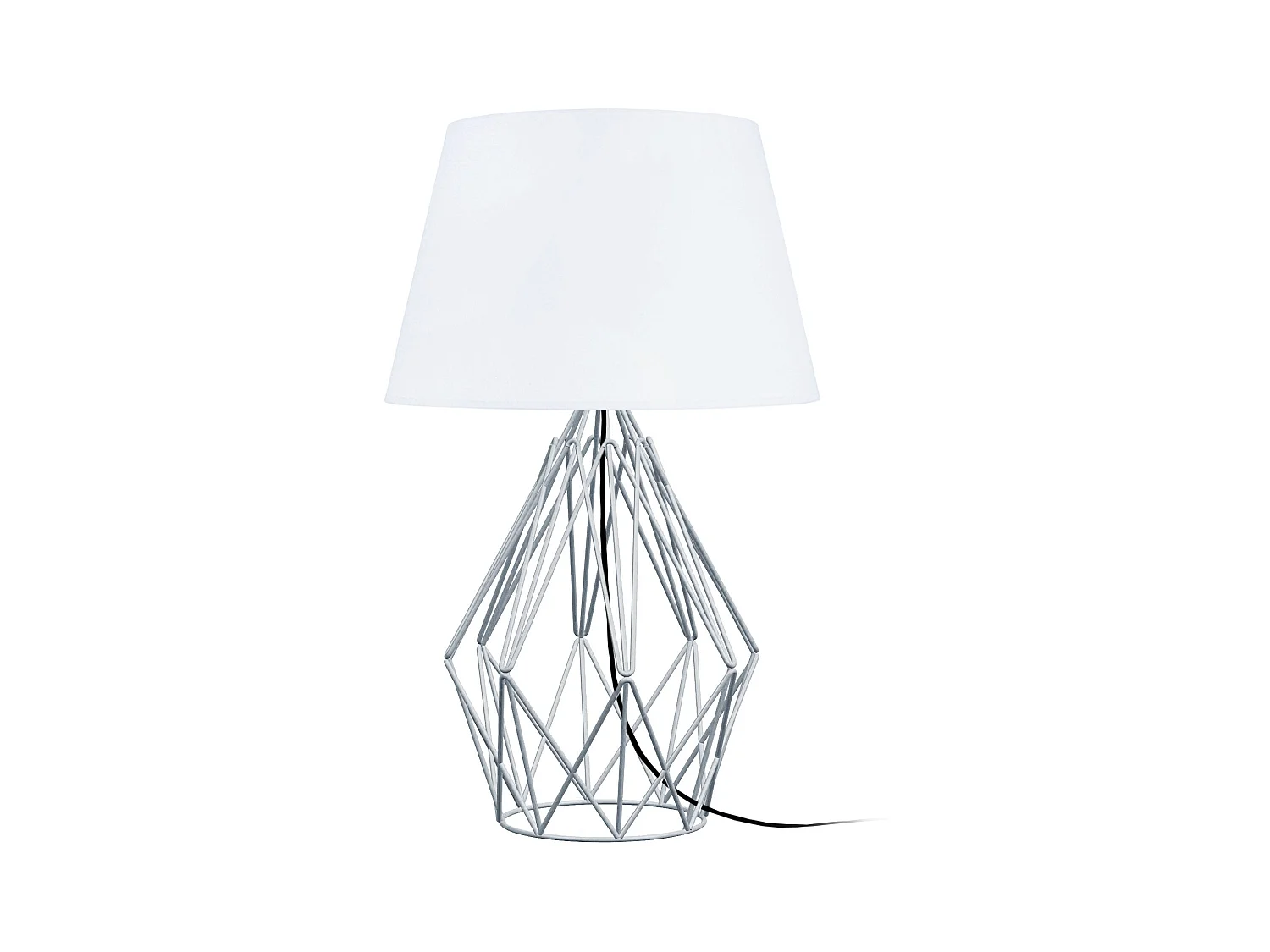 Lampe a Poser TOSEL ,métal,Aluminium,H40xD25xP25cm