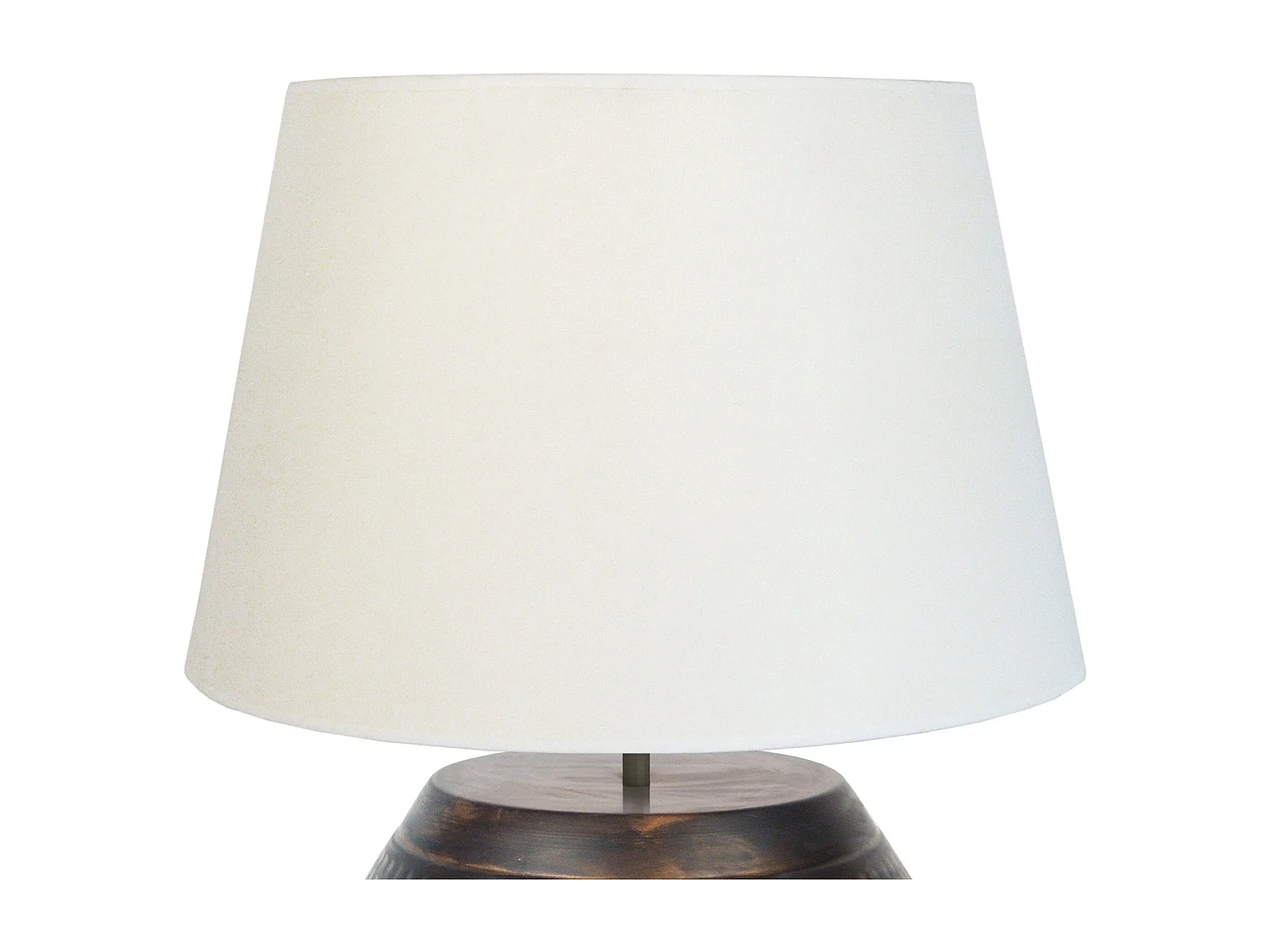 Lampe de Salon TOSEL ,métal,Noir ,H47xD40xP40cm