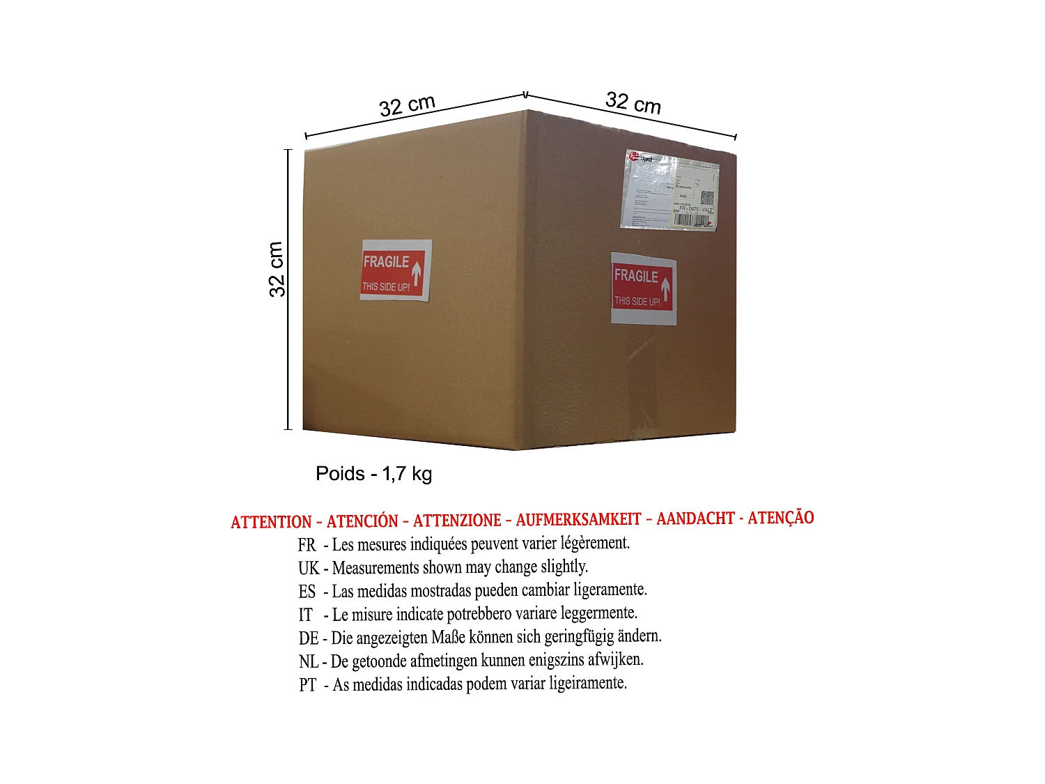 Lámpara de Mesa  TOSEL ,metal,Negro ,A41xD25xP25cm