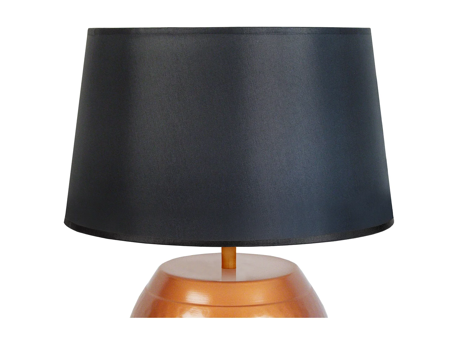 Lampe de Chevet TOSEL ,métal,Cuivre ,H37xD30xP30cm