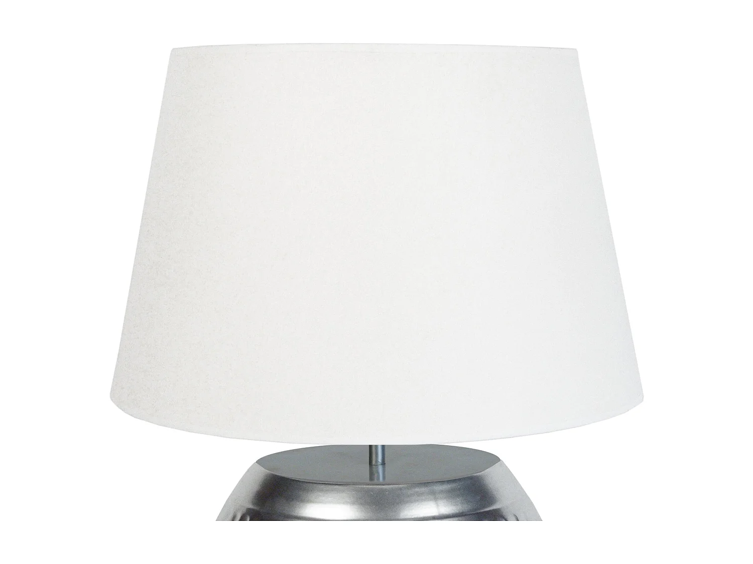 Lampe de Salon TOSEL ,métal,Chrome,H47xD40xP40 cm