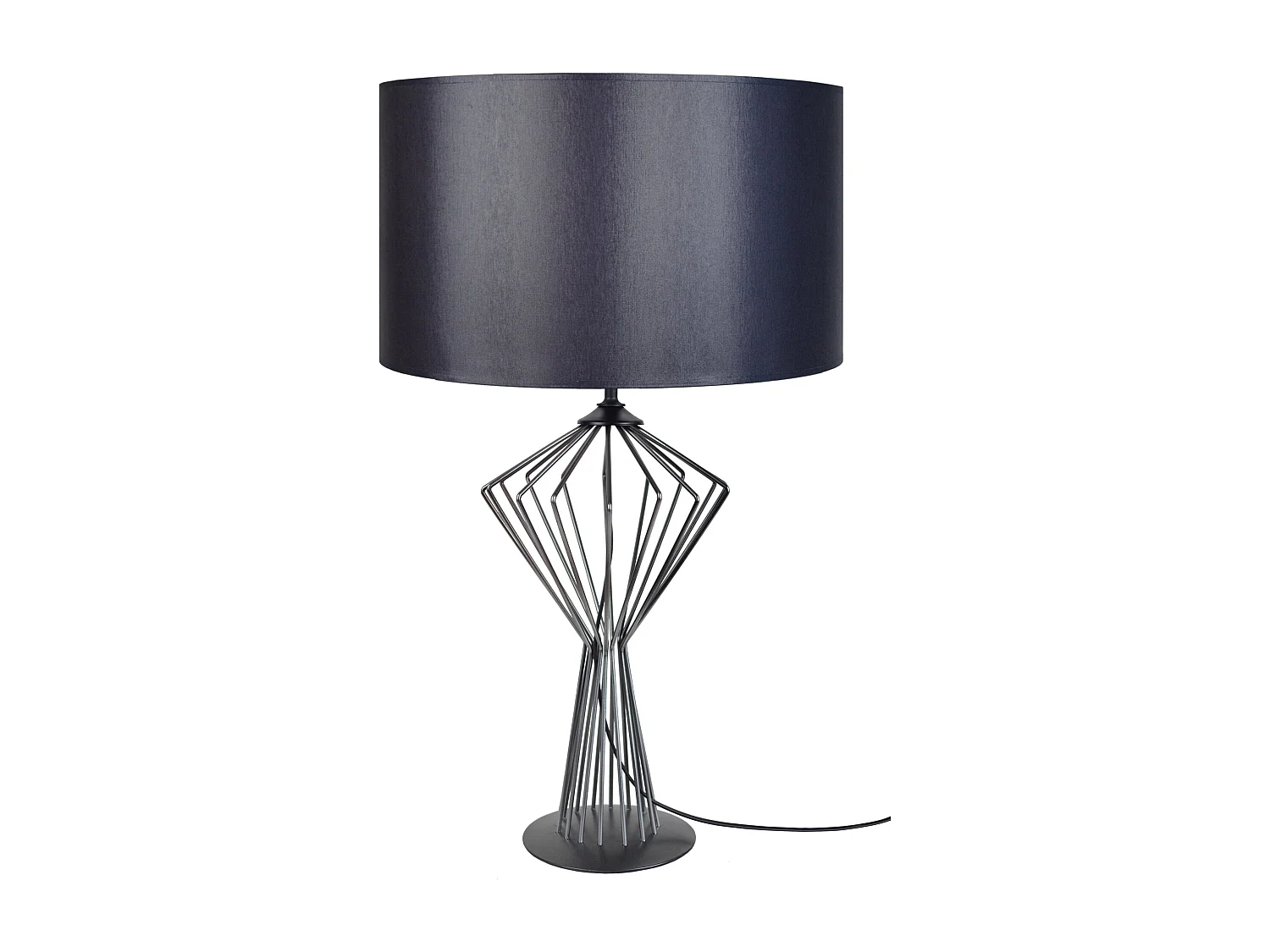 Candeeiro de mesa TOSEL OLYMPIA metal lanterna vermelho D15 x  H35  cm