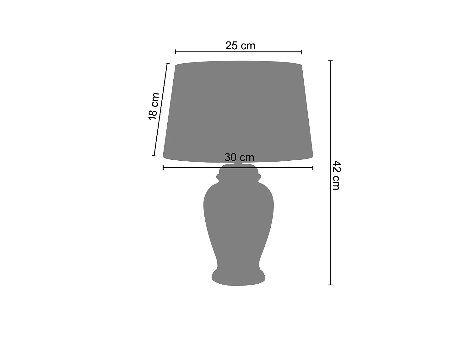 Lampada da tavolo vetro bianco moteado ÁGORA neo D'30 cm