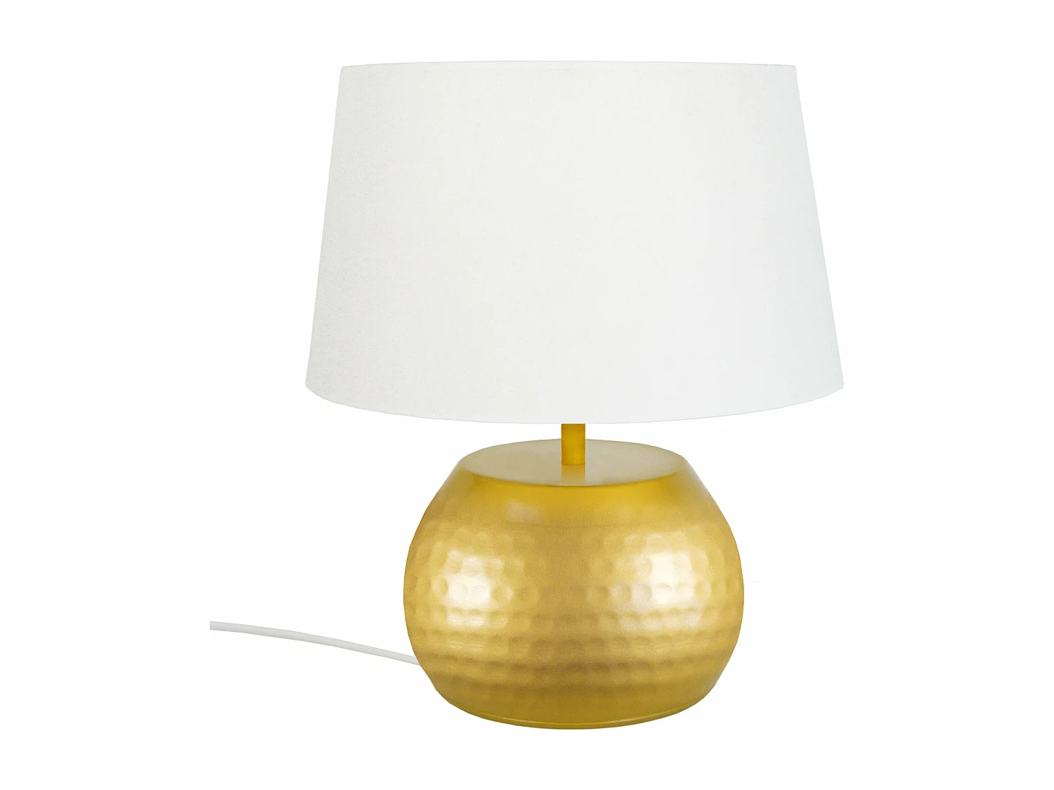 Abajur TOSEL KATITA tecido certo vermelho D18 x  H35  cm