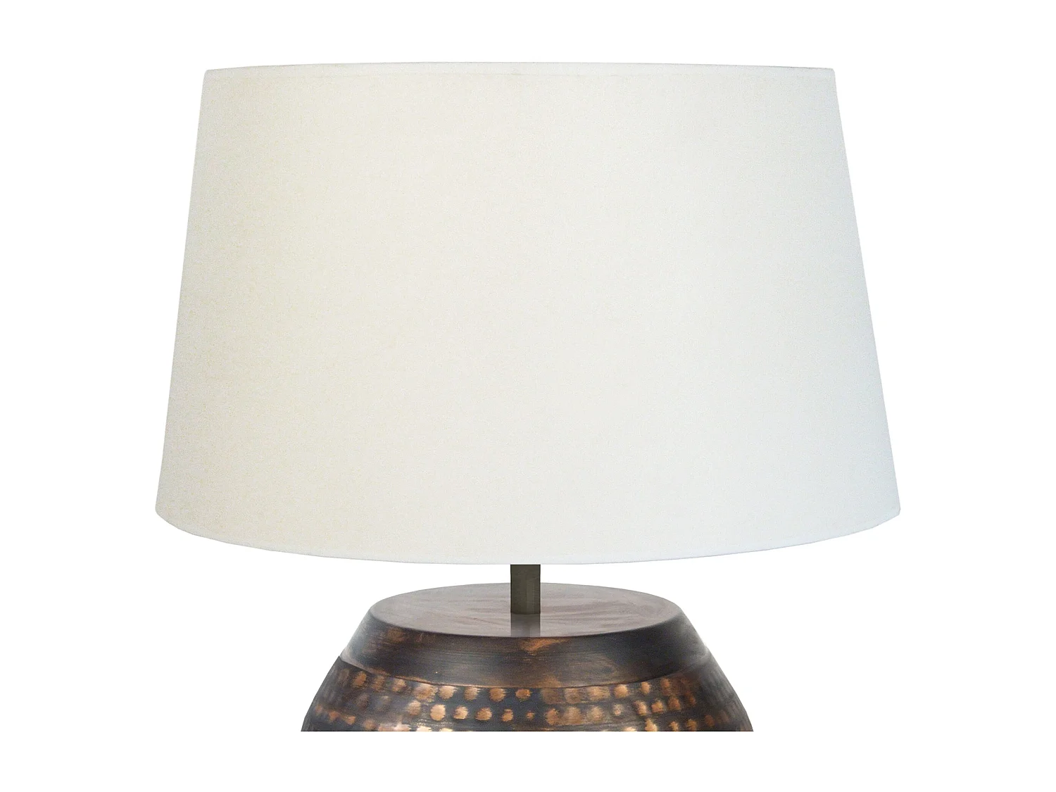 Candeeiro de mesa TOSEL TRIDENT B tecido certo Verde D30 x  H62  cm